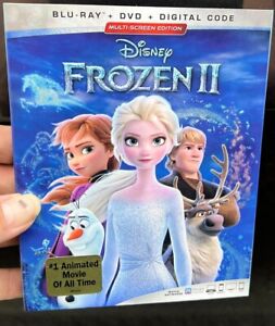 Frozen II 2 ( 2020).BLU RAY/DVD AND DIGITAL !! BRAND NEW FACTORY SEALED  !
