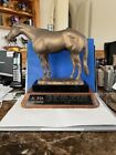 Marrita McMillian Signed Bronze Horse Sculpture 2004 AQHA Grand Champion Mare