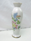 New ListingVintage Japan Andrea By Sadek Porcelain Floral Bud Vase Gold Trim 9890 6.25