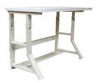 Blank Sewing Machine Table,Ind, Strength Adjustable Height Fits ANY Sewing mach.