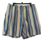 Tommy Bahama Men's Lined Large Swim Trunks Shorts Surfing Ocean Striped