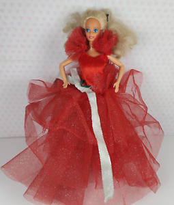 1988 1st Edition Holiday Barbie, Red Dress, Special Edition