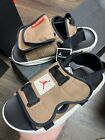 Nike Jordan LS Men's Slide Sandals Archaeo Brown CZ0791 201 SIZE 12
