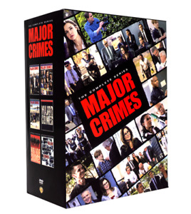 Major Crimes: The Complete Series (DVD, 2017, 24-Disc Box Set) New Season 1-6