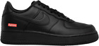 Size 9 - Nike Air Force 1 Low x Supreme Box Logo - Black