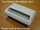 Trusty RV Range Hood Oven Exterior Vent Cover w/ Damper Free Shipping BLACK