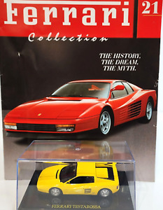 Ferrari Testarossa 1984 #21 Scale 1:43 The Official Ferrari Collection Diecast