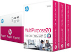 HP Printer Paper | 8.5 X 11 Paper | Multipurpose 20 Lb | 3 Ream Case - 1500 Shee