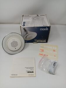 NEW KOHLER MOXIE 2.5 GPM Chrome Bluetooth Shower Head Speaker 9245-CP - OPEN BOX