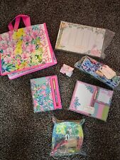 Lilly Pulitzer desk set / accessories ~ lot of 7 ~ NEW!