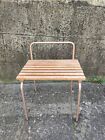 Charlotte Perriand Wooden Steel Design 60s Arc Luggage Holder