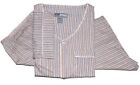 Men Printed Summer Pajama Short Sleeve and pant in Colors 95502