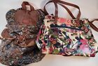 Sakroots Backpack and Purse Owl Peace Midnight Spirit LOT x2
