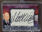 Decision 2020 Limited Edition Cut Signature Matt Whitaker Auto