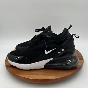 Size 11 | Mens Nike Air Max 270 Sneaker Shoes Black/white AH8050-002 | Pre-owned