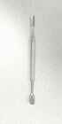 4 CUTICLE Pusher and Nail Cleaner, Serrated Tip, Premium Stainless