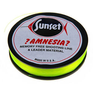 Amnesia Memory Free Monofilament Line Fl. Green