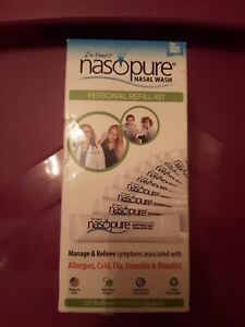 Dr Hana's Nasopure Nasal Wash Personal Refill Kit 20 Packets 072026