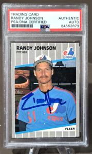 Randy Johnson #381 , 1989 Fleer  RC PSA Authenticated