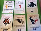 LOT 6 PITTSBURGH STEELERS GAME DAY PARKING PASSES HEINZ FIELD 2003  RAVENS ++