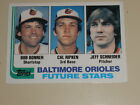 1982 Topps Orioles Future Stars #21 Cal Ripken Jr Rookie RC