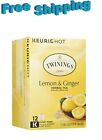 Twinings Lemon & Ginger Herbal Tea Keurig k-cups