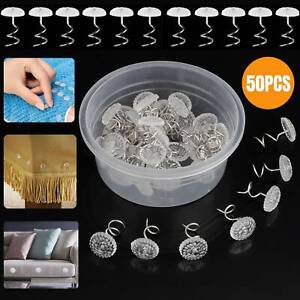 50pcs Upholstery Twist Pins Sofa Couch Chair Car Headliner Repair Drapery Crafts