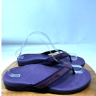 Vionic Tide II Vio Toe Post Purple Arch Support Sandals Size 9