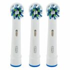 Oral-B Cross Action  Electric Toothbrush Replacement Brush Heads - 3ct-  -white-