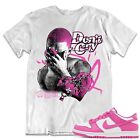Shirt to Match Dunk Low Active Fuchsia Sneaker dropSkizzle - Don't Cry Tee