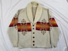 Vtg Pendleton Shawl Collar Cardigan 1970s XL High Grade Western Sweater