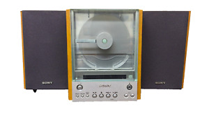 Sony CMT-EX1 Vertical CD AM FM Vintage Stereo System TESTED