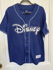 Disney D23 2022 Expo Exclusive Baseball Jersey Blue Mickey Size S Small