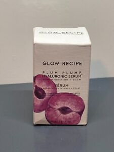 Glow Recipe Plum Plump Hyaluronic Acid Serum 1oz/30ml NIB