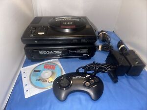 Sega CD Model 1 MK-1690 Console, Sega Genesis Mk-1601 SET System Plus Game,