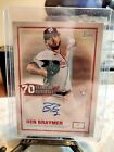 New Listing2021 TOPPS 70 YEARS OF BASEBALL ROOKIE AUTO BEN BRAYMER NATIONALS