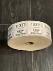 Raffle Tickets Double Stub Roll (Not Complete 2000) Carnival Events