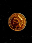 1889 INDIAN HEAD CENT PENNY. FULL LIBERTY & 4 DIAMONDS. LOOKS UNCIRCULATED.