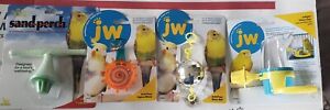 LOT of 4 NEW  JW Activitoys Toys Parakeets, Cockatiels, Small Birds