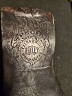 Rare Vintage Fulton Special Embossed Double Bit Axe Head
