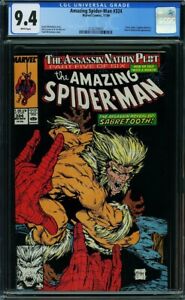 AMAZING SPIDER-MAN  #324   NM9.4  High Grade! CGC   White Pages   3726216001