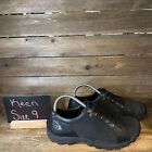 Womens Keen Sisters Black Leather Athletic Trail Hiking Shoes Sneakers Size 9 M