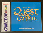 Quest for Camelot Manual Only (Nintendo Game Boy Color, 1998)