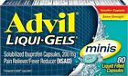 Advil Liqui-Gels Minis Pain Reliever & Fever 200 mg 80 Caps 11/24 FREE SHIPPING!