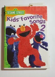 Sesame Street - Kids Favorite Songs 2 (DVD 2001) Elmo Big Bird Zoe