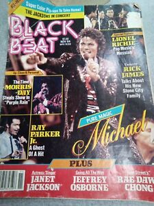 Black Beat Magazine Michael Jackson Cover Lionel Richie Morris Day November 1984