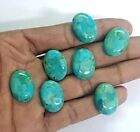 [WHOLESALE] NATURAL BLUE MOHAVE TURQUOISE CABOCHON OVAL SHAPE LOOSE GEMSTONE