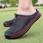 Mens Slip on Garden Mules Clogs Shoes Sports Sandals Beach Swim Slippers Shoes