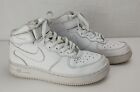 Nike Air Force 1 High LE (PS) White Size 5.5Y 314195-113