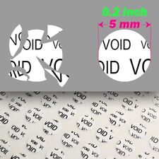 1008 SMALL ultra destructible warranty security sticker label seal VOID